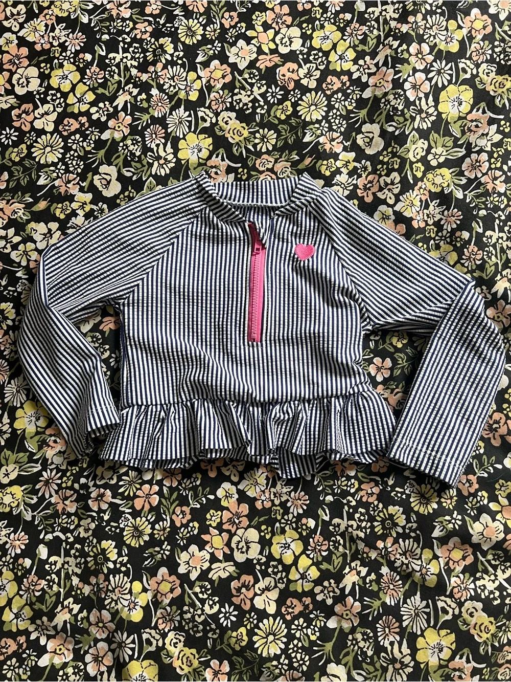 Little Me Swim Top